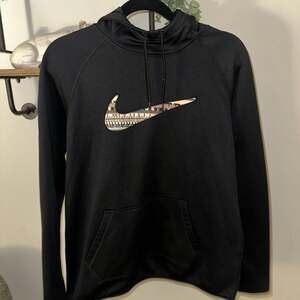 Nike Therma-Fit cowl neck Hoodie with Aztec Logo
